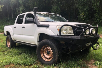 A Toyota Tacoma SR5 4x4