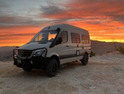 A Mercedes Sprinter 4x4