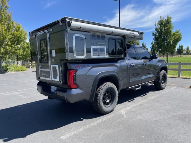 A Tundra Four Wheel Camper Hawk