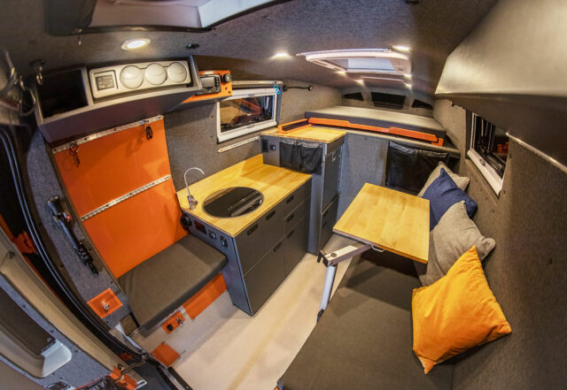 Ford F-350 camper conversion