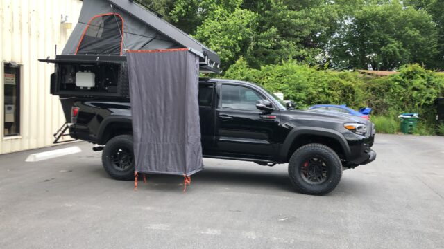 Tacoma TRD Pro shower 