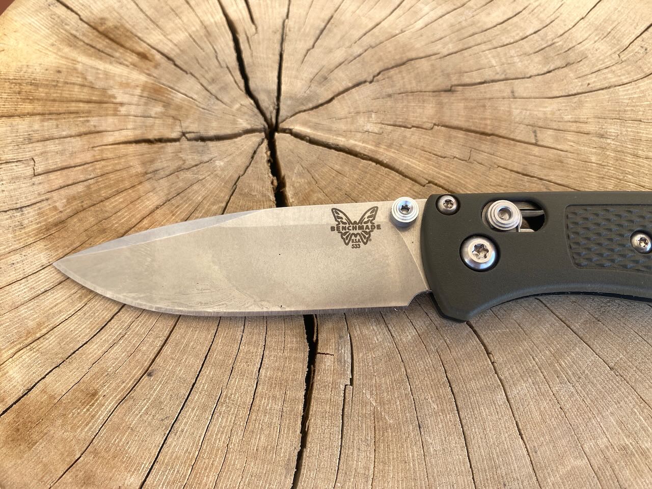 Benchmade Mini Bugout Sharpness Testing