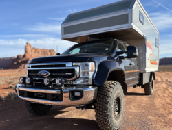 Ford F-550 expedition camper.