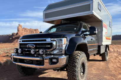 Ford F-550 expedition camper.