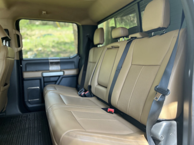 A F-550 lariat interior