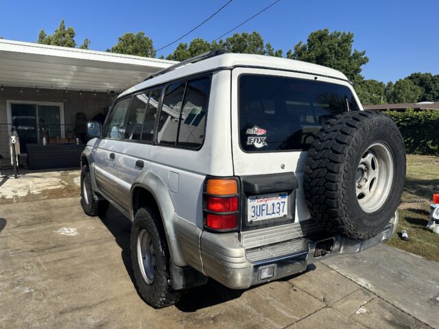 Montero triple locked rear end