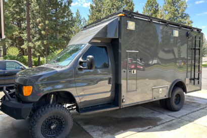 Ford E-450 overland camper