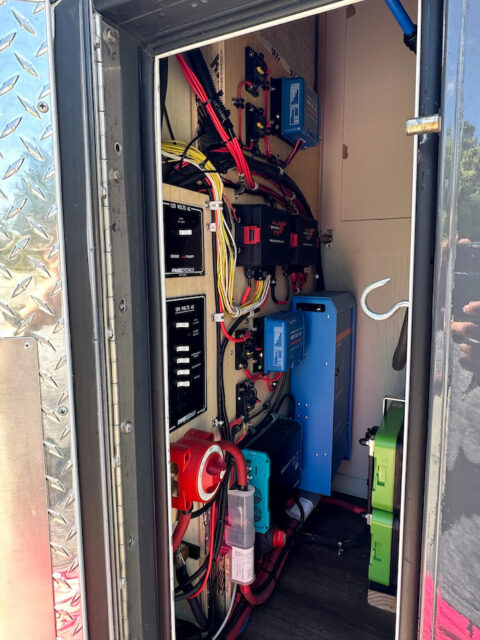 Overland camper battery system