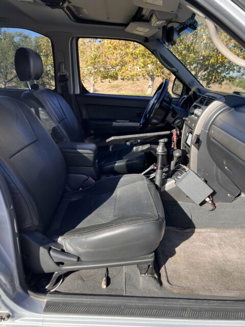 Nissan Xterra cab interior