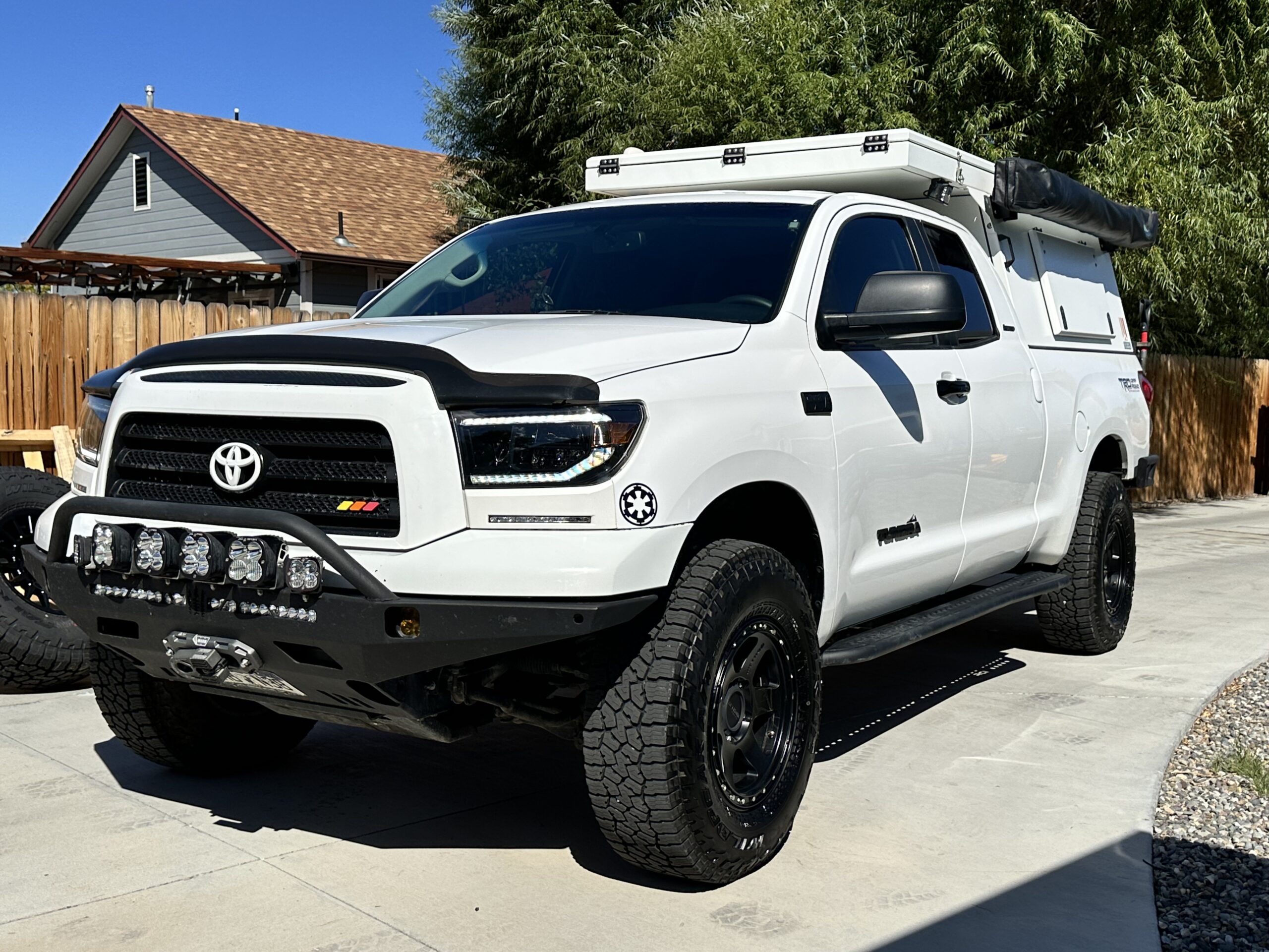 Toyota Tundra overland set up