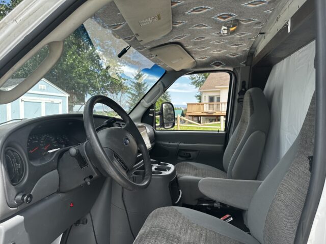 E-350 cab interior