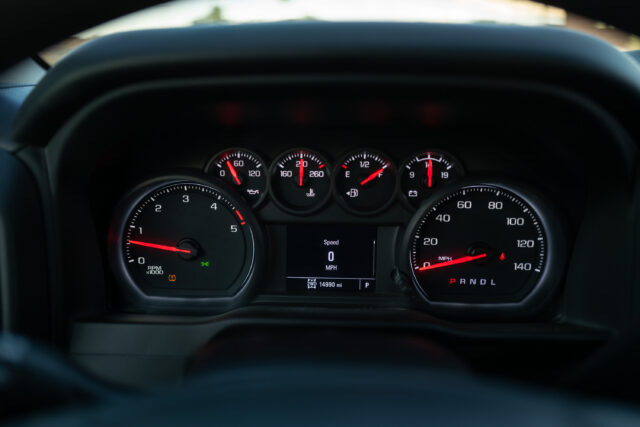 GMC Sierra 3500 dash