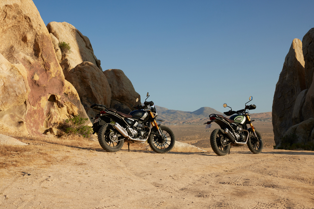 Triumph Speed 400 and Scrambler 400X