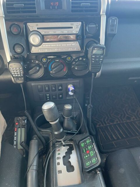 FJ Cruiser cab interior 