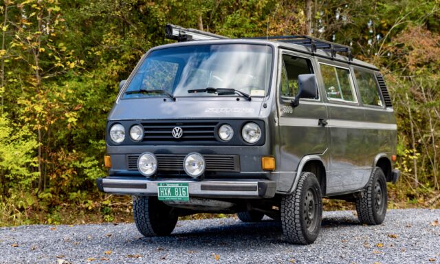 A Vanagon overland camper