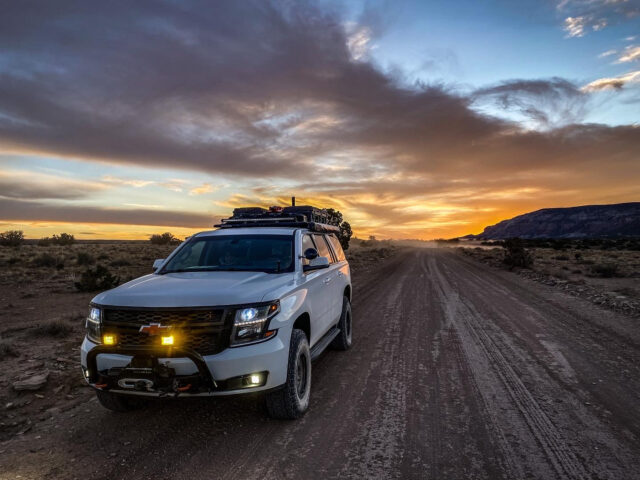 Overlanding in the desert