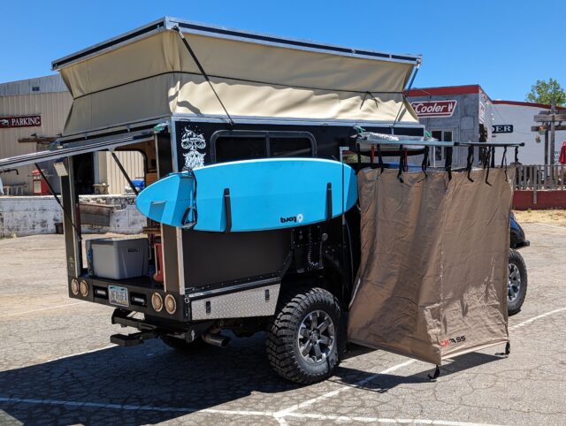 Nissan Frontier overland camper 