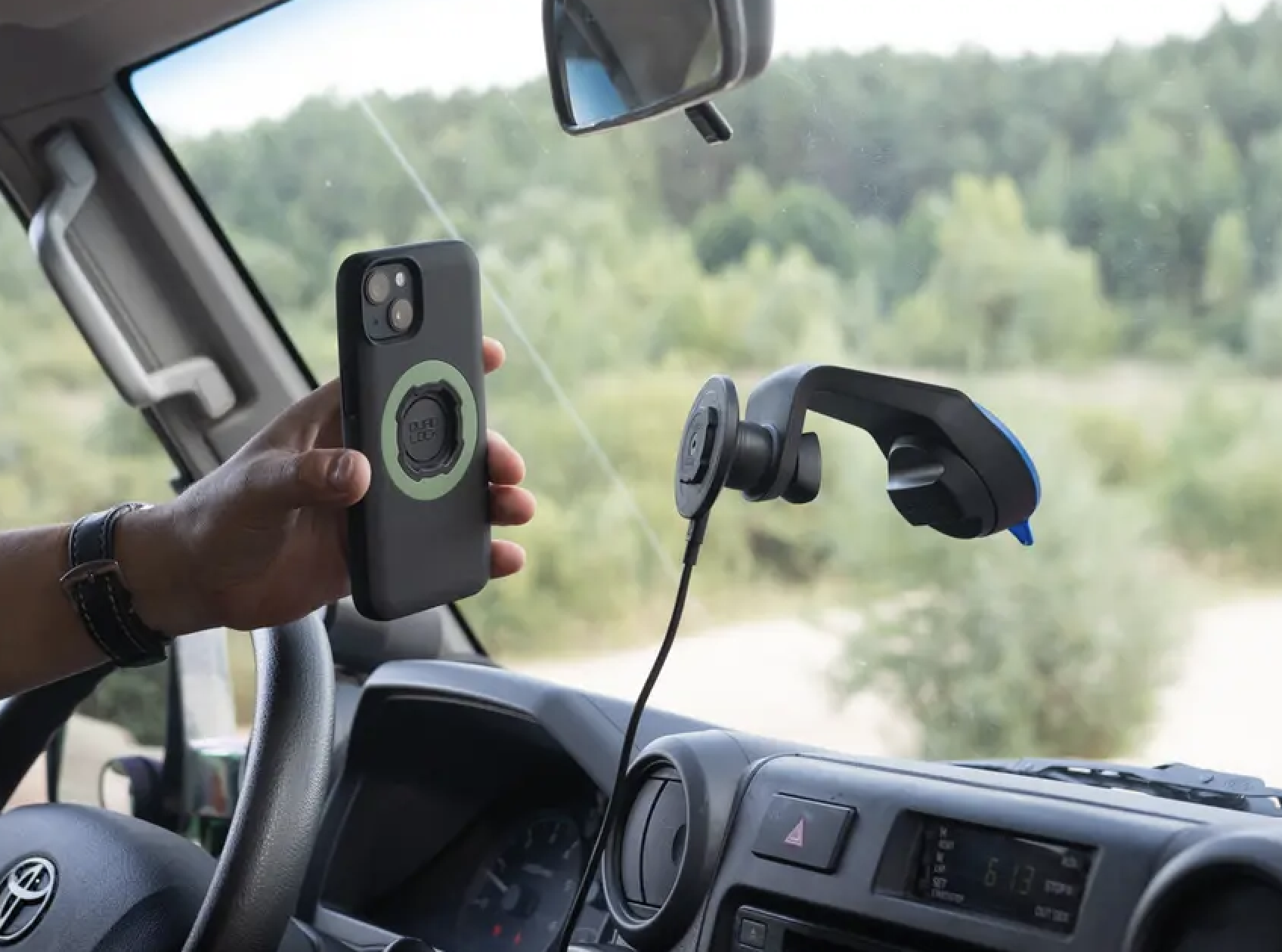 quad lock phone mounts