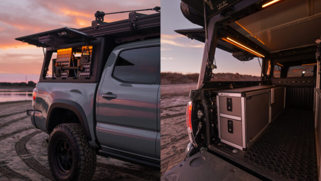 Τροχόσπιτο Toyota Tacoma TRD Pro για οδήγηση εκτός δρόμου