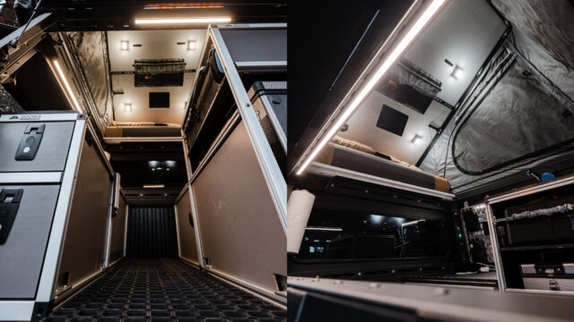 Εσωτερικό τροχόσπιτου Super Pacific