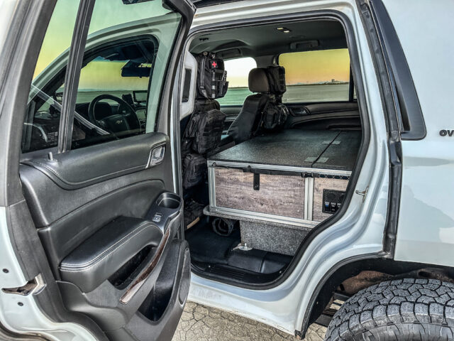 Tahoe camper interior 