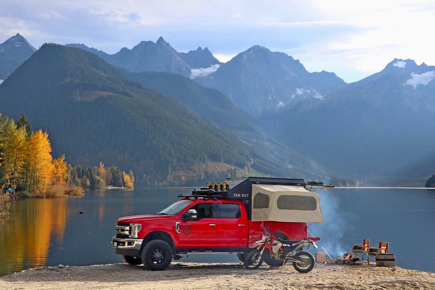 Pickup truck pop outlet up tent