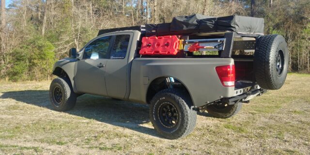 Nissan Titan overland build