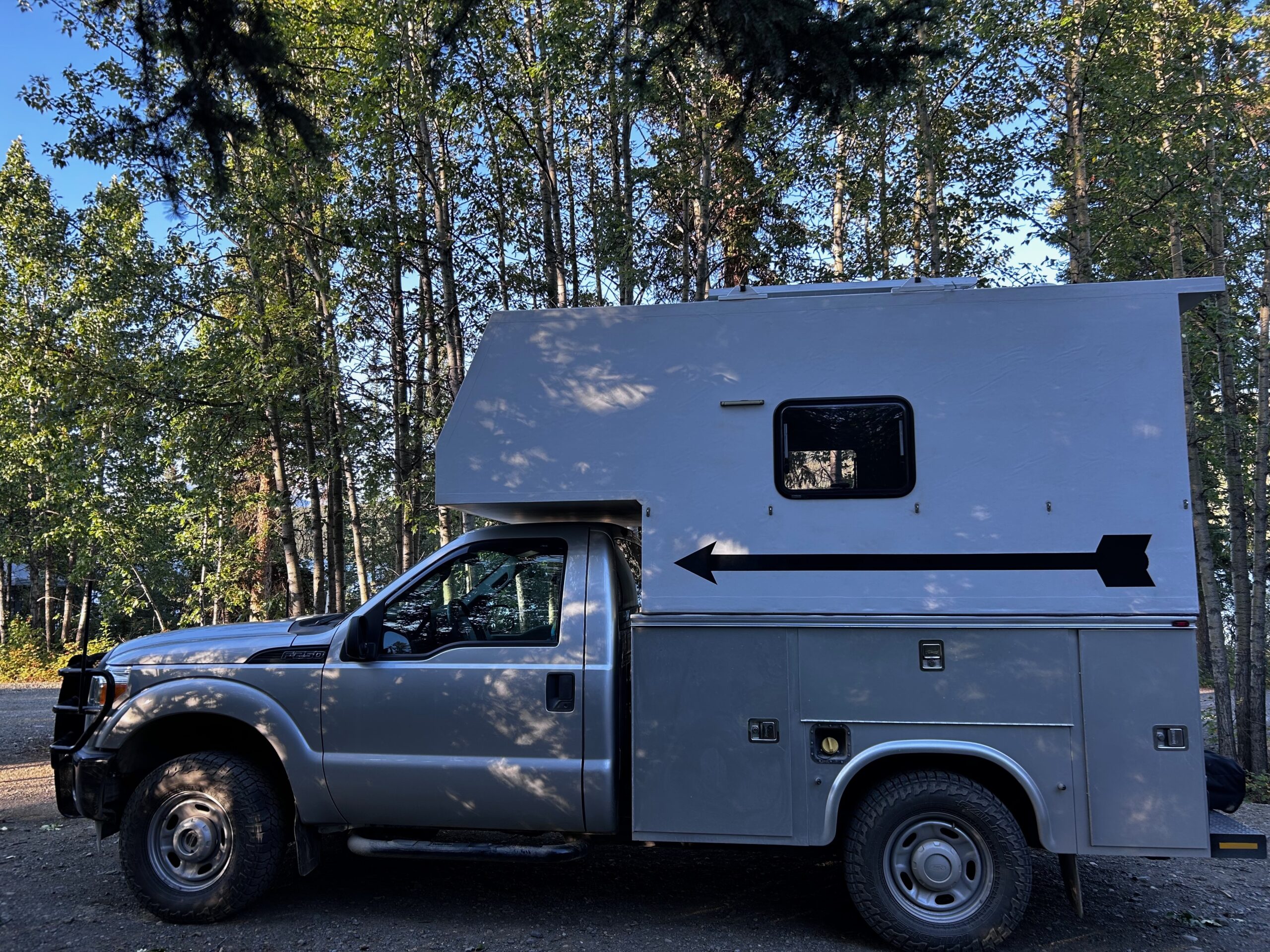 Simplicity, an Eclectic Approach - Ford F-250 camper