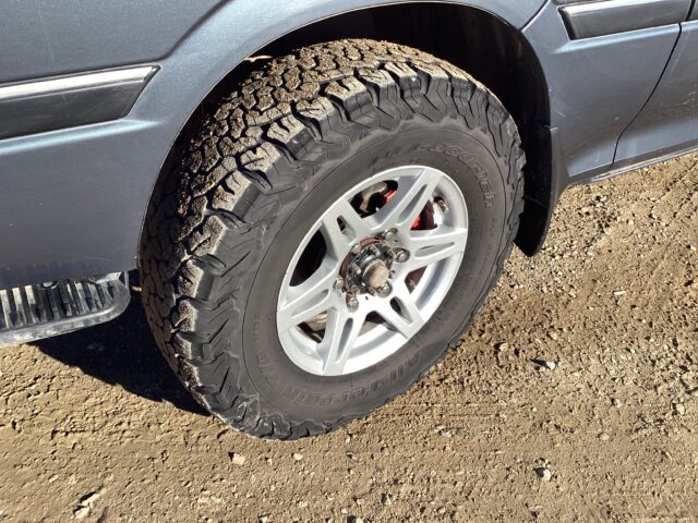 Toyota Hiace all-terrain wheels