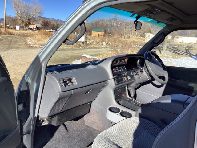 Hiace cab interior