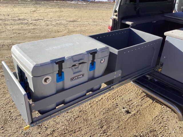 overland slide out drawer system