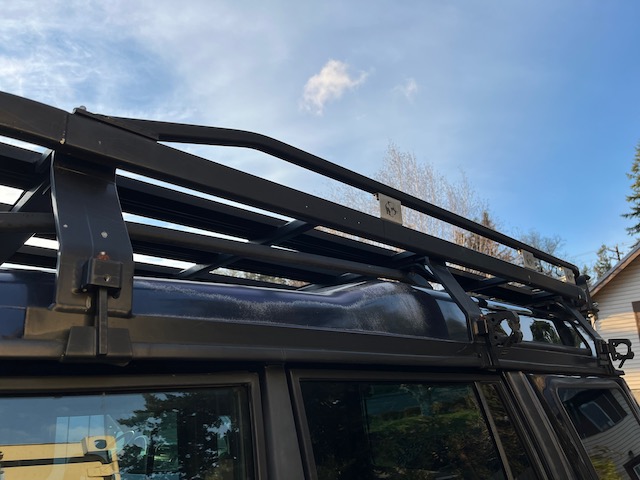 Land Rover roof rack