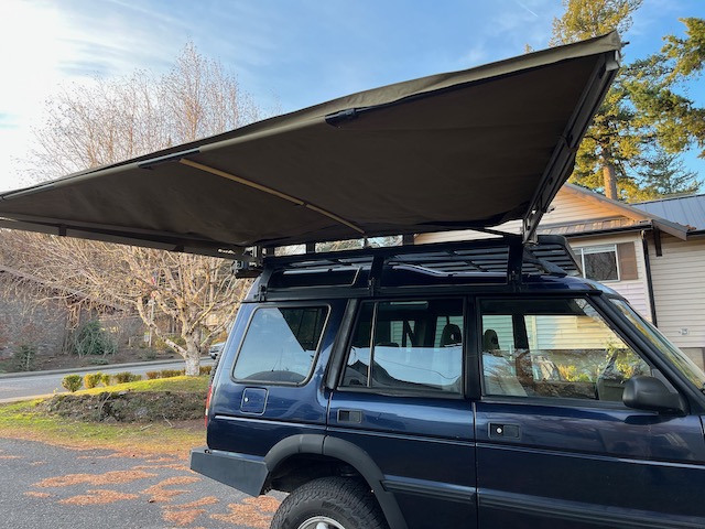 Land Rover awning 