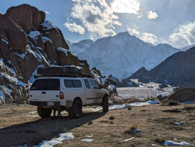 first gen Toyota Tundra overlanding