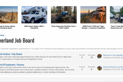 overland job board