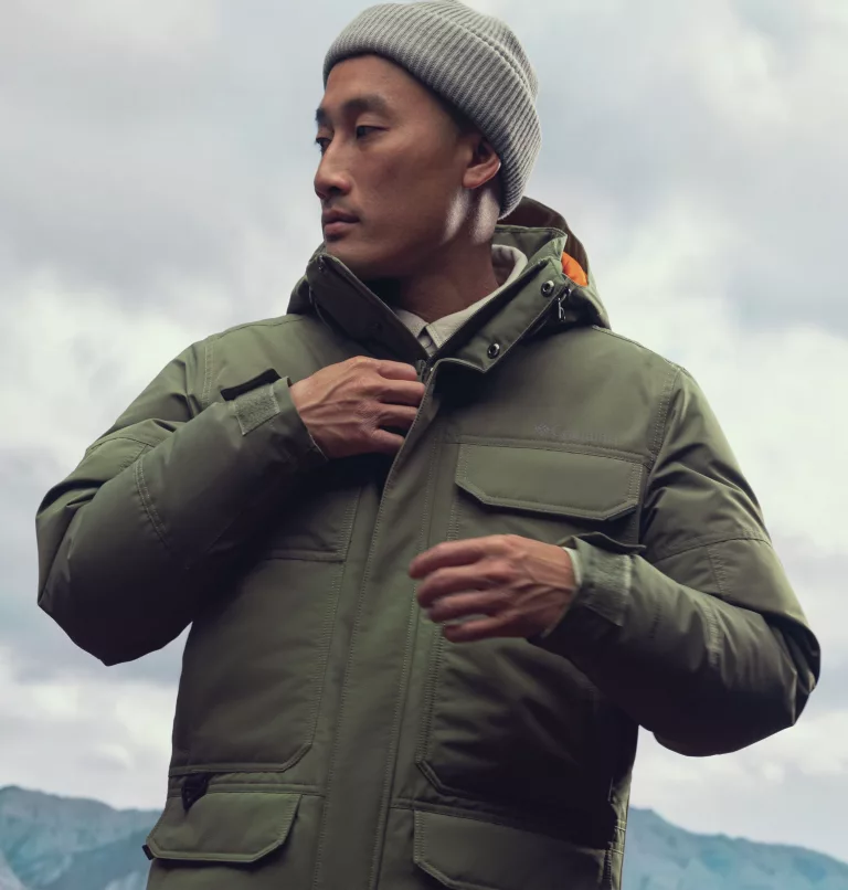 Columbia long puffer on sale