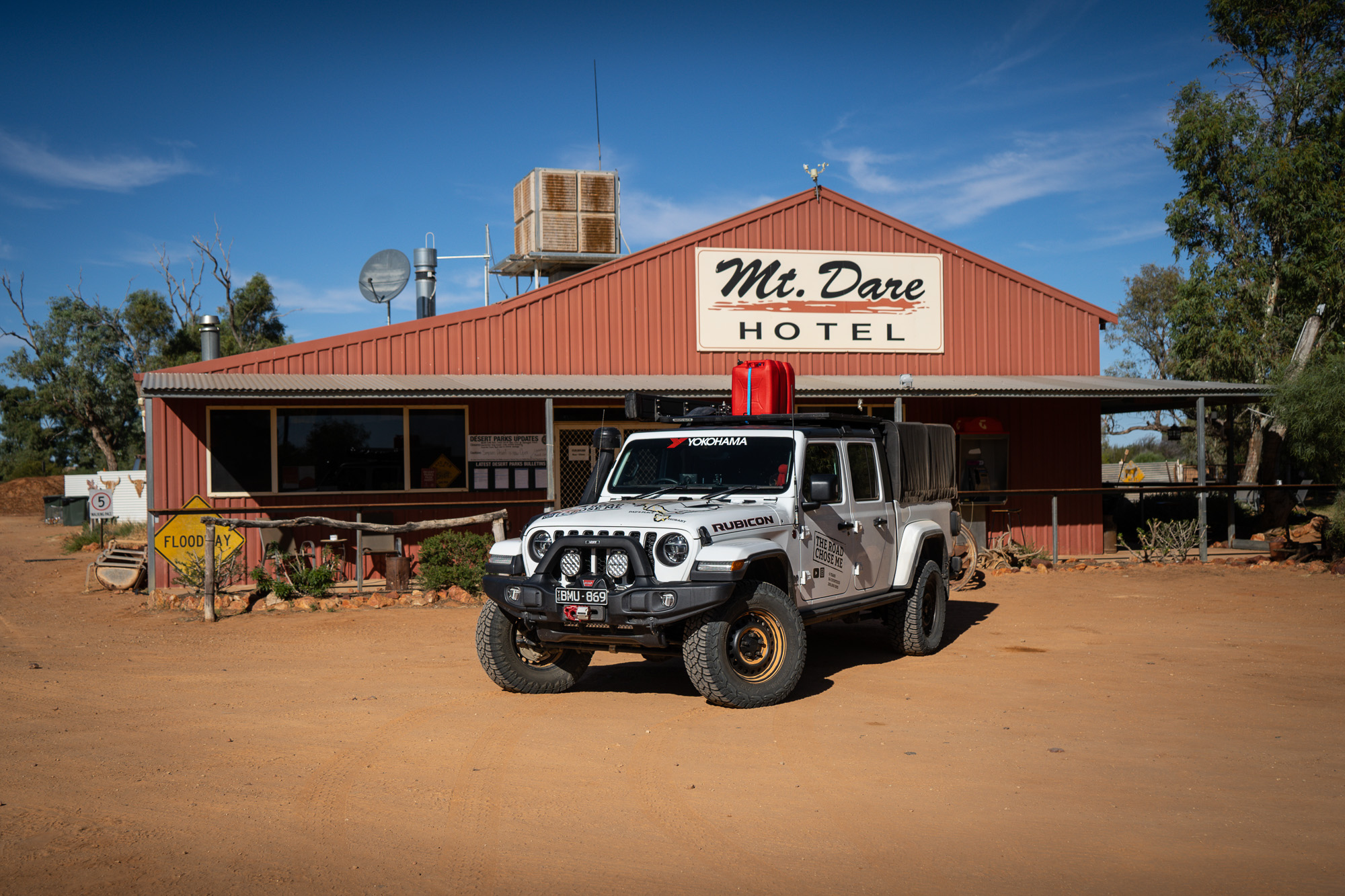 Mt. Dare Hotel Simpson desert