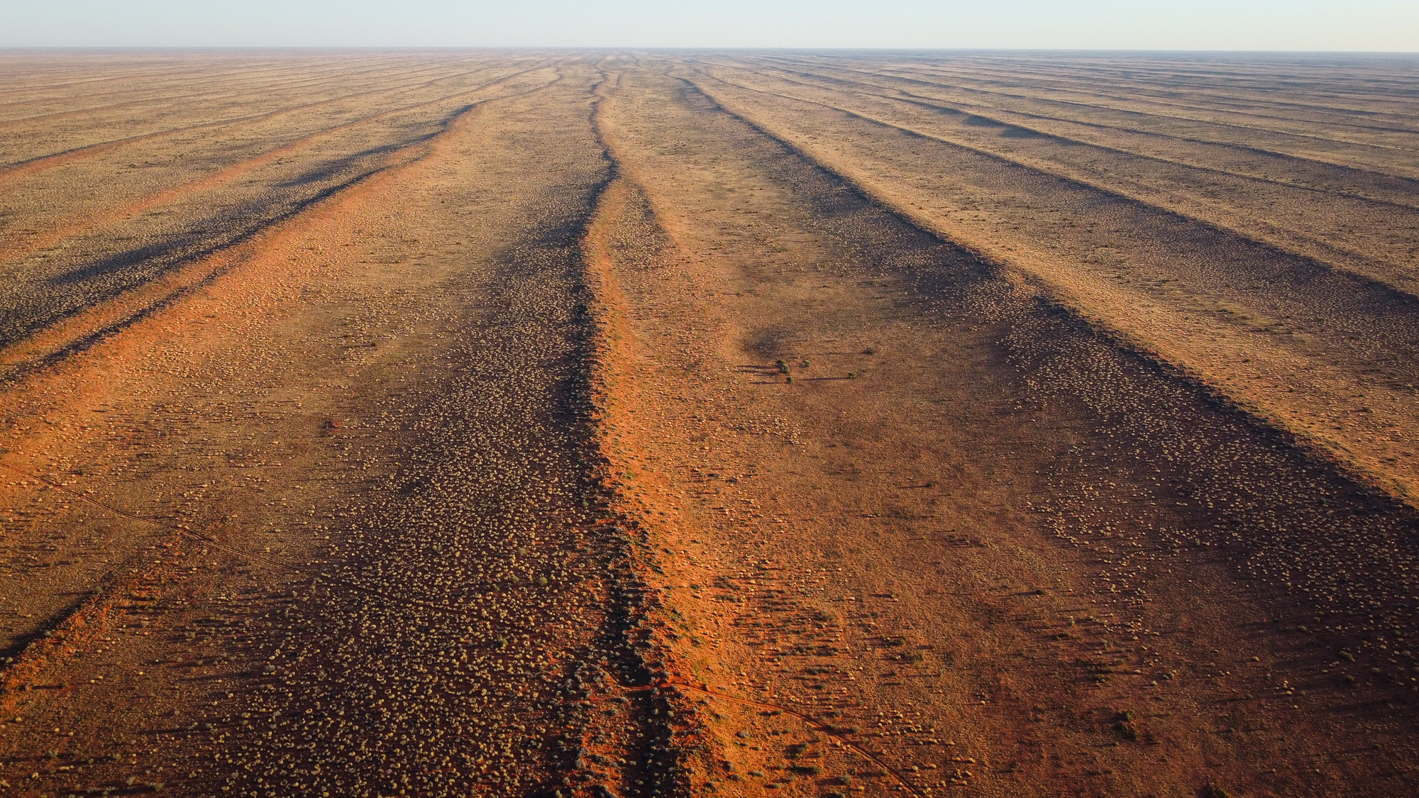 simpson desert arial