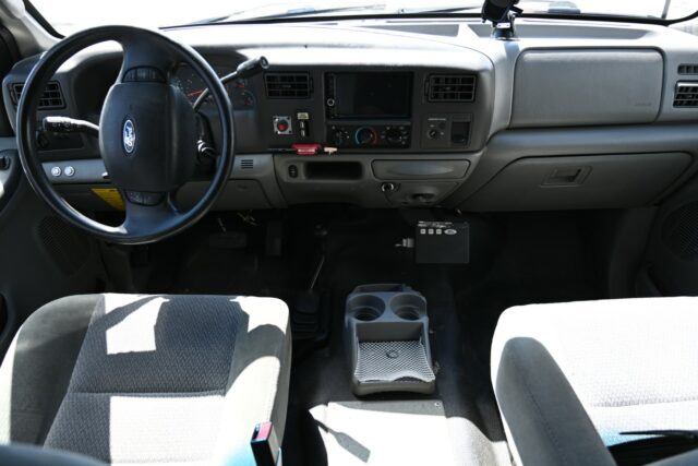 Ford E-450 cab interior 