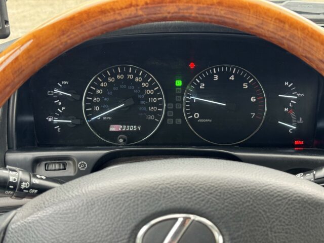 LX470 instrument cluster