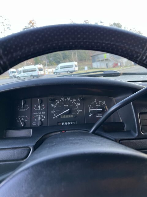 F-250 dash