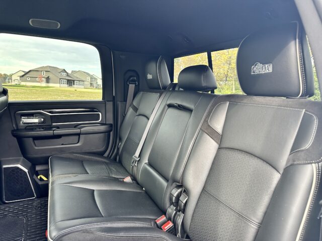 Ram 2500 rear seats 