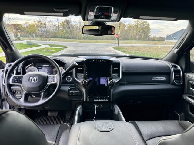 Ram 2500 Laramie interior 