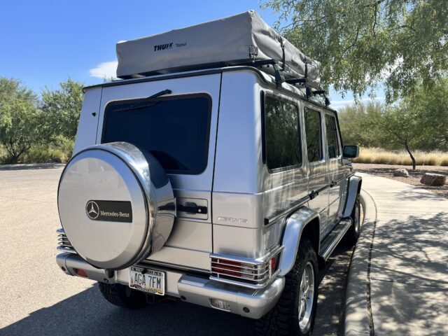 Mercedes G55 overland build