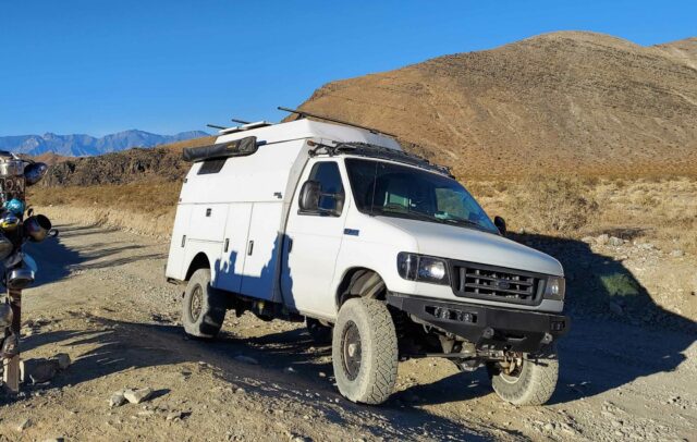 Ford E-350 4x4 overland build