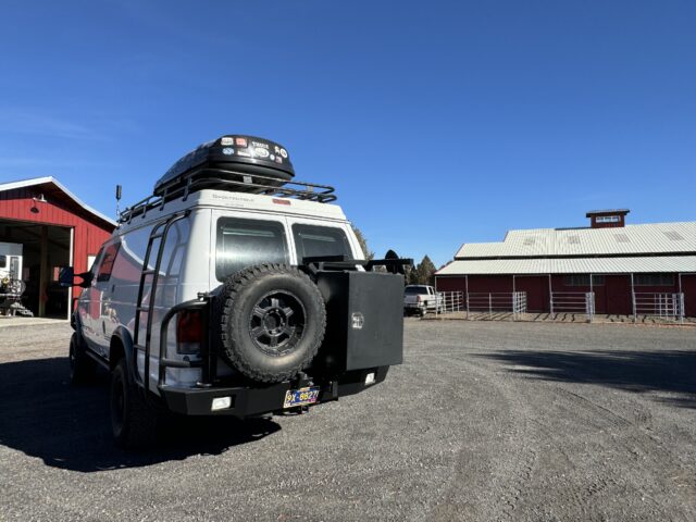 Ford E-350 overland camper 