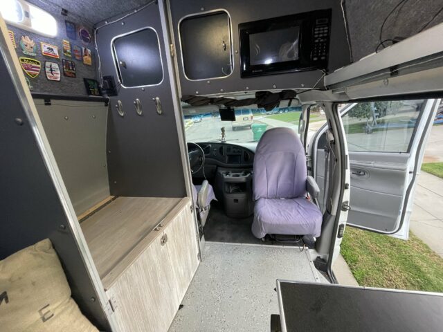 Ford E-250 overland interior 