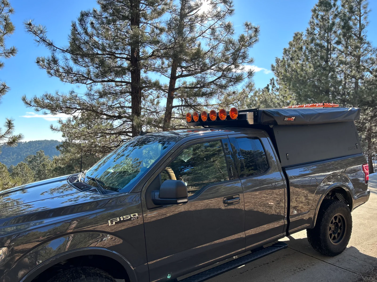 Ford F-150 XLT 4x4 overland camper 