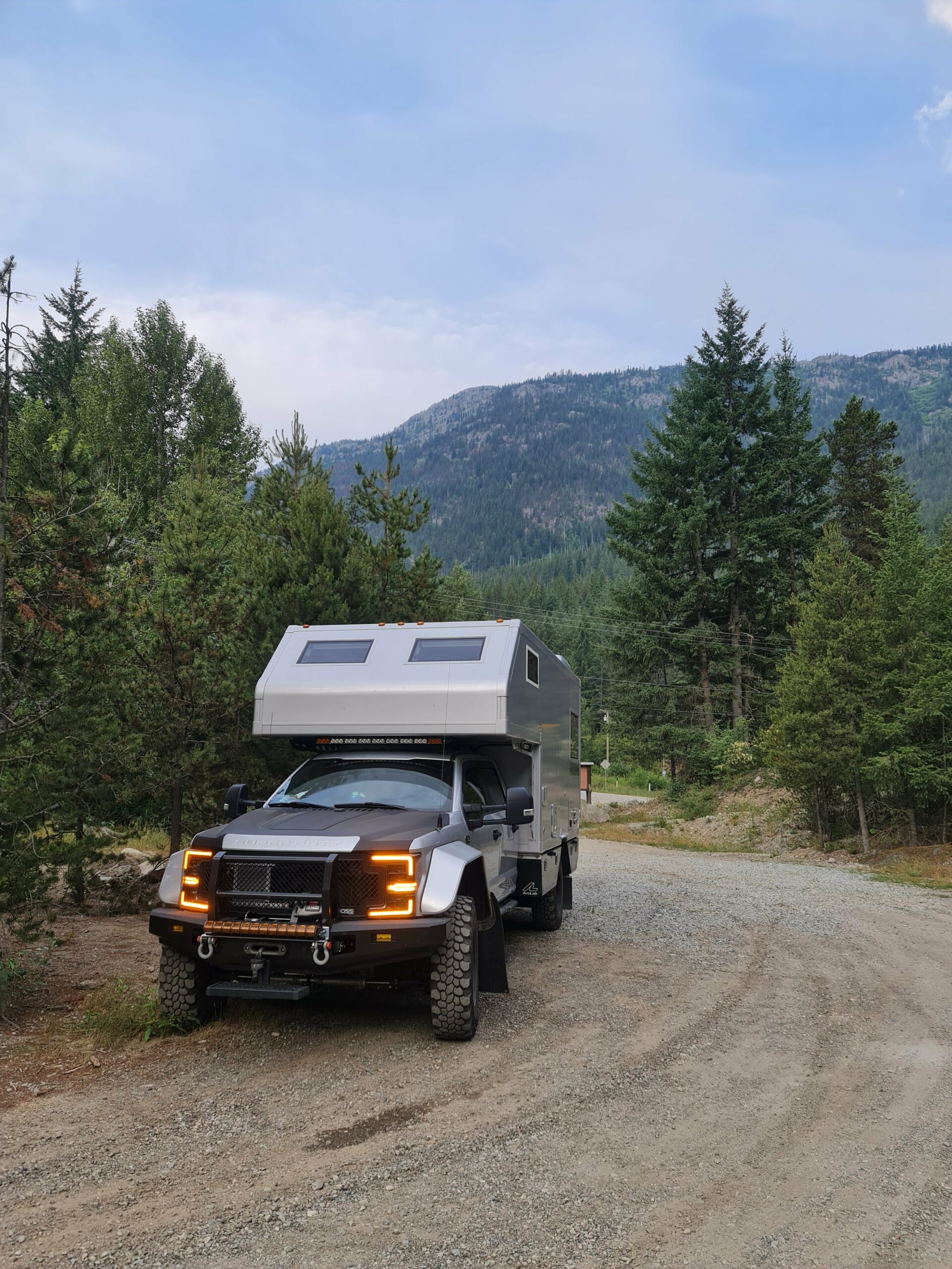 Ford F-550 expedition camper