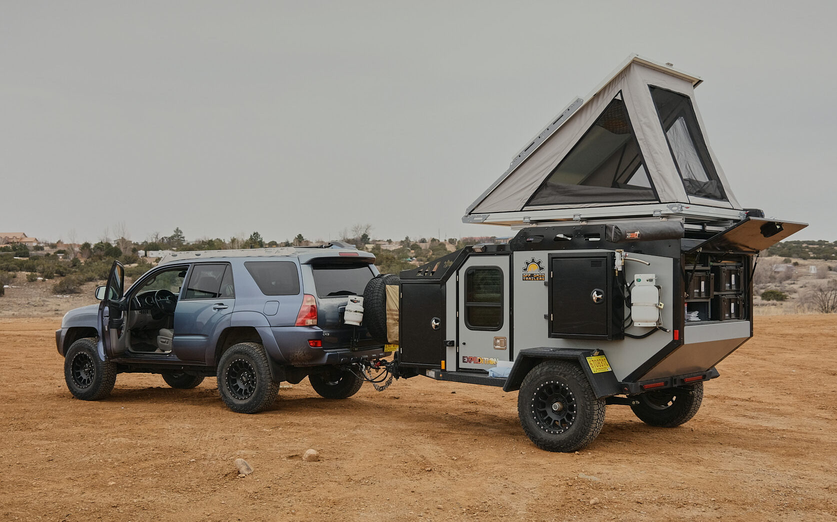 Toyota 4Runner and Off Grid Trailer